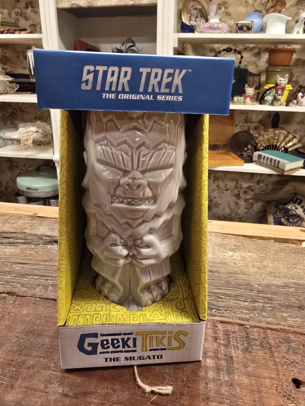 Star Trek Geeki Tiki Mugato Ceramic Tiki Mug - Gray